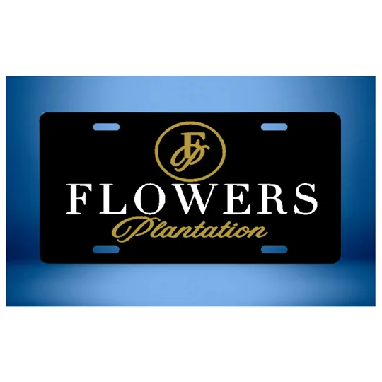 Flowers Plantation License plate