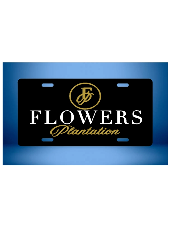 Flowers Plantation License plate
