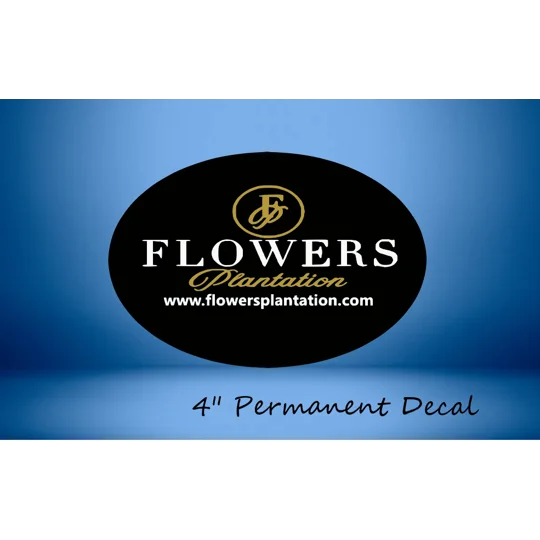 Flowers Plantation Decal