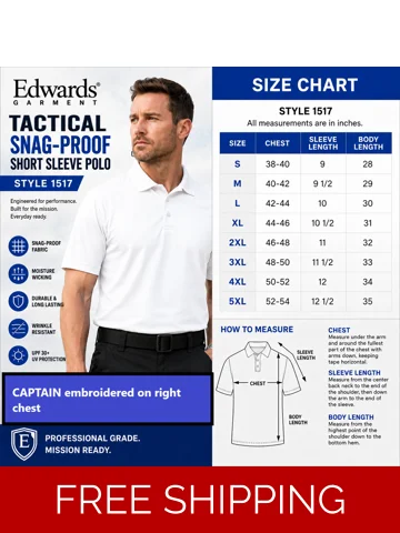 GCES UNISEX POLO WHITE