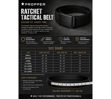 PROPPER RATCHET BELT