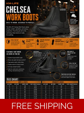 KMLITE Work Boots