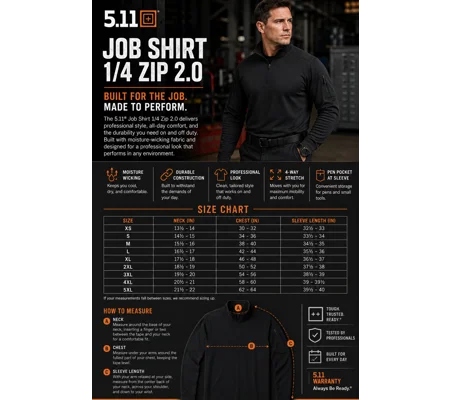 LCES 5.11 JOB SHIRT MENS