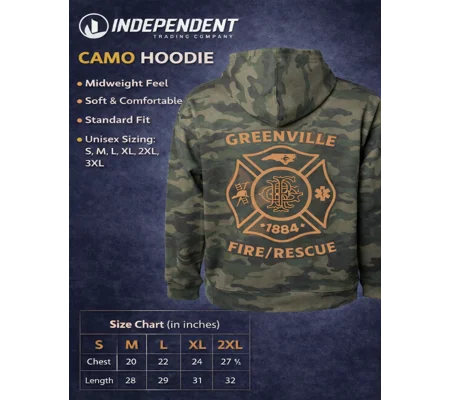 BF GFR Camo Hoodie - EMPLOYEE ONLY