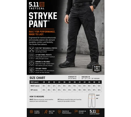 LCES MENS 5.11 STRYKE PANT