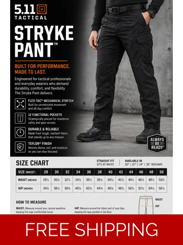 LCES MENS 5.11 STRYKE PANT