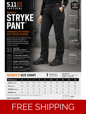 LCES WOMENS 5.11 STRYKE PANT
