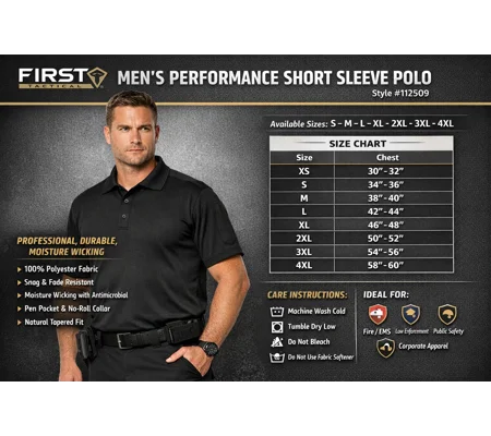 HUGO FD FIRST TACTICAL POLO