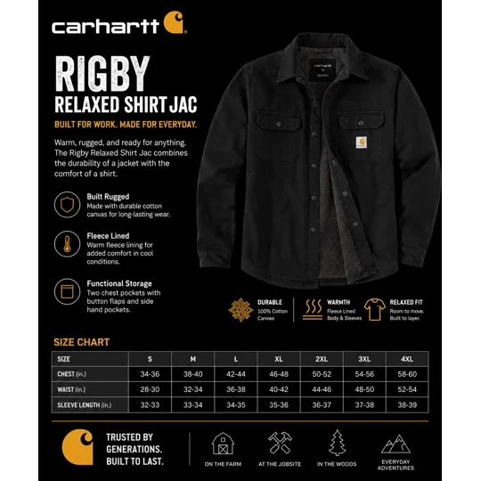 BAFD Carhartt Fleece Snap Jacket