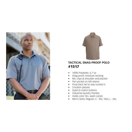 NCPA SS Tactical Polo Men