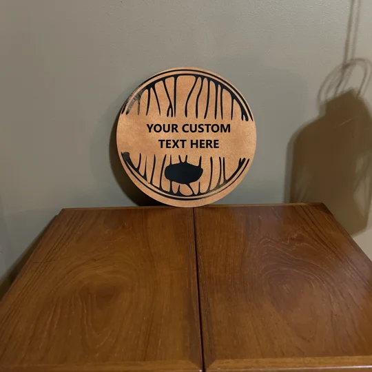 Round Custom Display