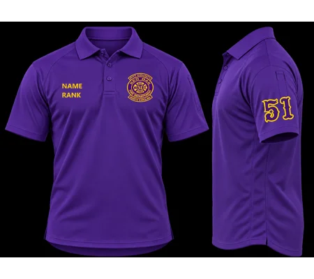 ROFD PURPLE POLO