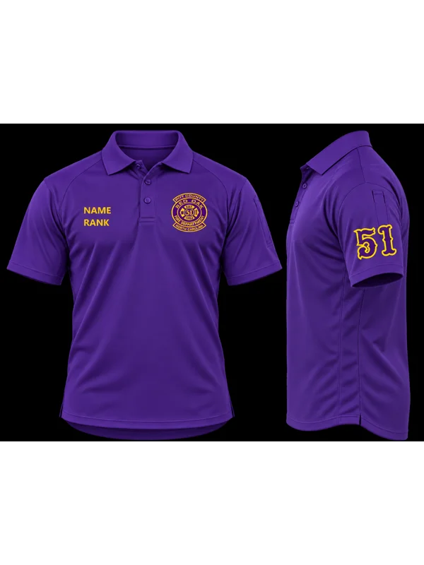 ROFD PURPLE POLO