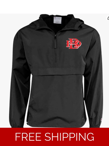 Bunyan 1/4 zip Rain pullover