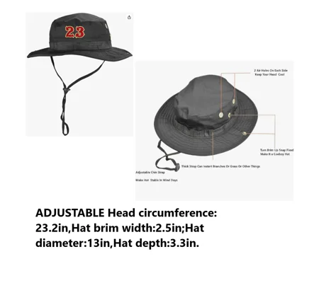 Sandy Bottom Bucket Hat Adjustable