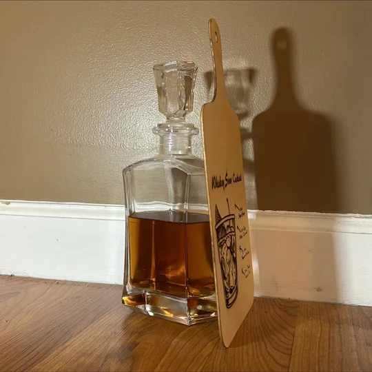 Whiskey Smash Display Cutting Board