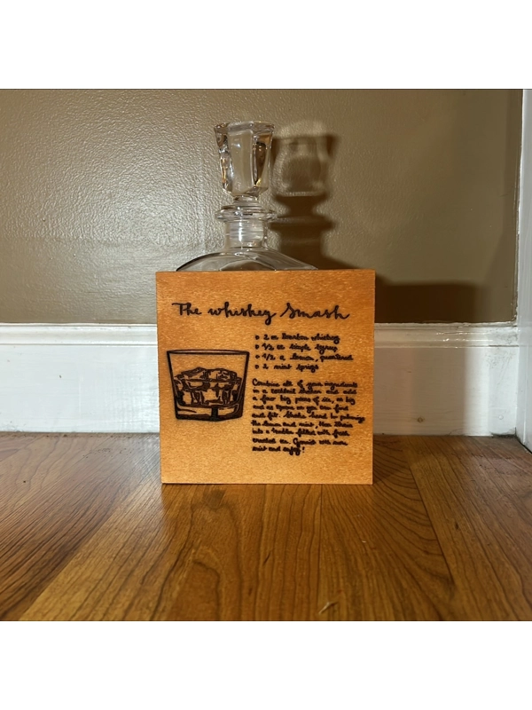 Whiskey Smash Recipe display