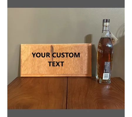 Custom Text Engraved Display