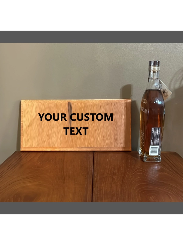 Custom Text Engraved Display