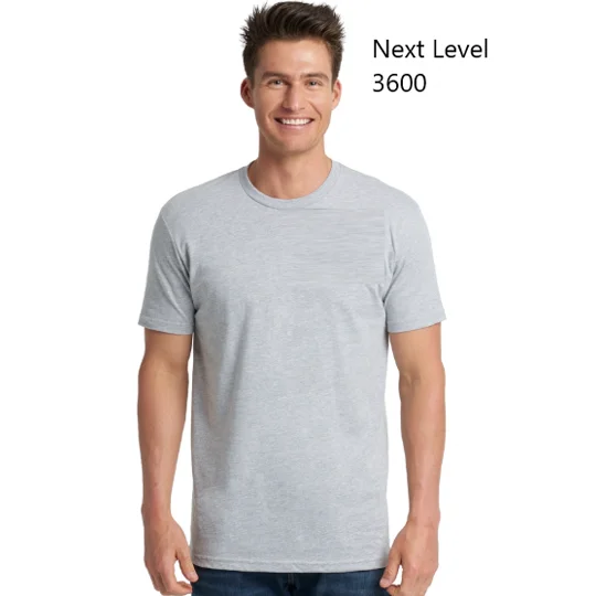 Officer Next Level 3600 Gray Short Sleeve-Employee Only