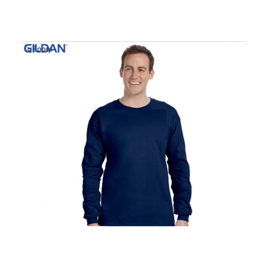 Gildan Ultra Navy Long Sleeve-Employee Only