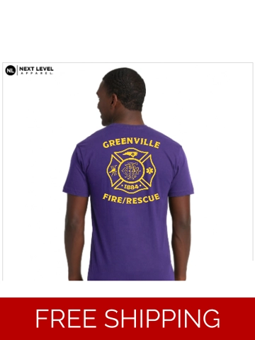 Next Level 3600 Purple Short Sleeve-Employee Only