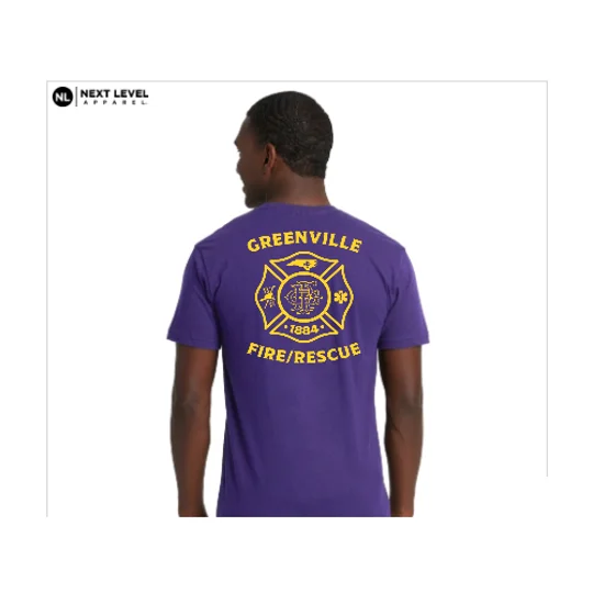Next Level 3600 Purple Short Sleeve-Employee Only