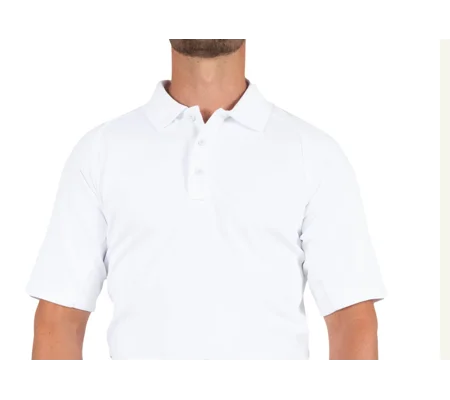 GFR White Duty Polo-Employee Only