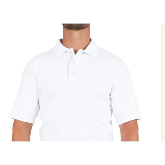 GFR White Duty Polo-Employee Only