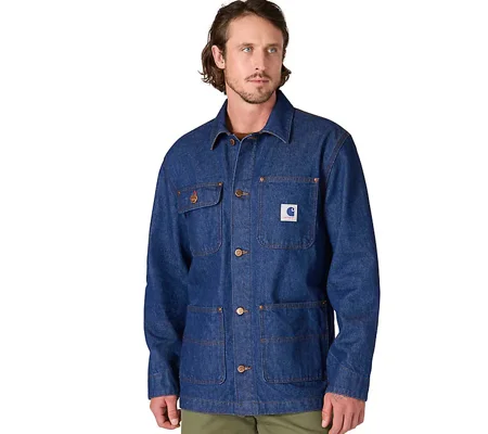 CARHARTT Crafted Series Denim Chore Coat-Employee Only