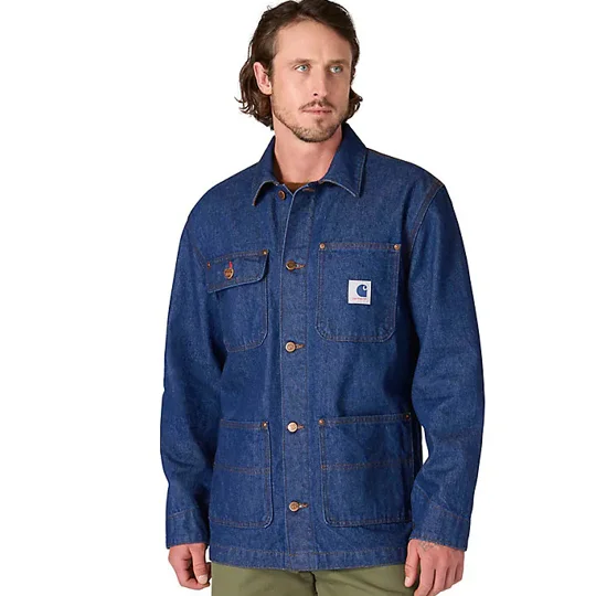 CARHARTT Crafted Series Denim Chore Coat-Employee Only