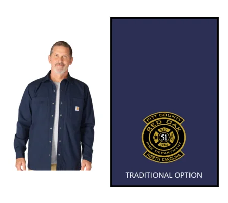ROFD Carhartt Fleece Snap Jacket