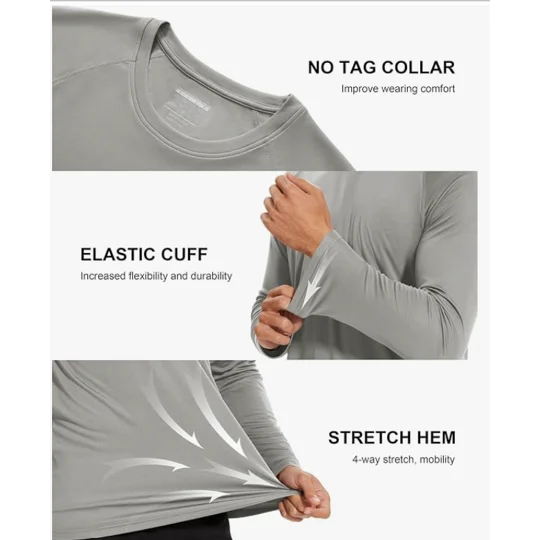 NCTF10 LONG SLEEVE PERF T