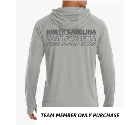 NCTF10 LONG SLEEVE HOOD PERF T
