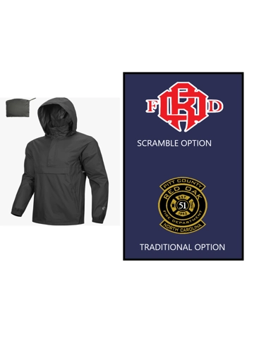 ROFD 1/4 zip Rain Pullover