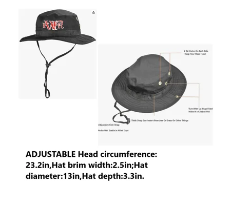 WF Bucket Hat Adjustable