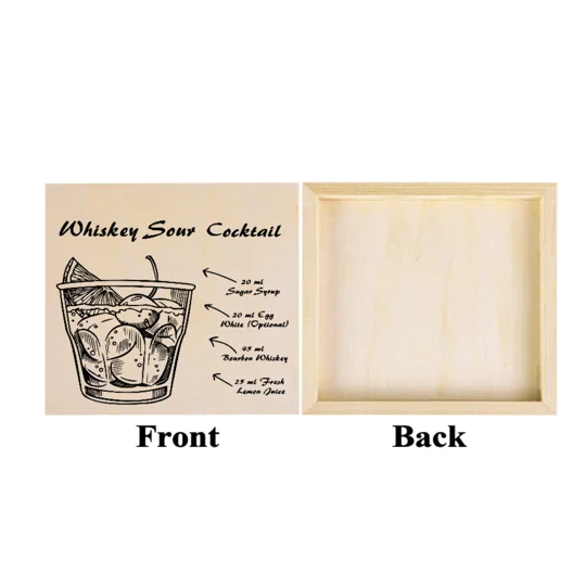 Whiskey Sour Recipe display