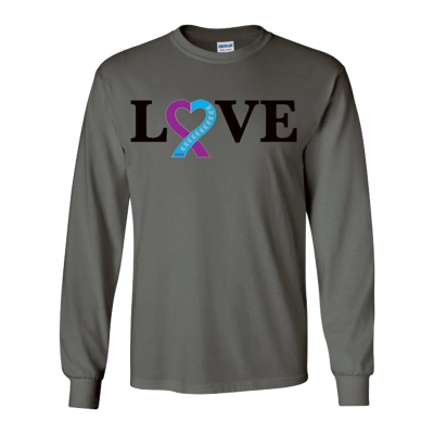 LOVE_Long Sleeve_Black Text