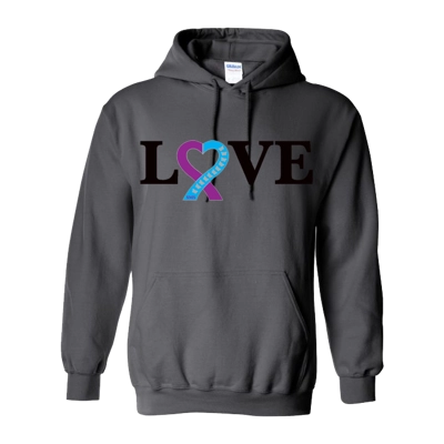 Charcoal Sweatshirt_Black Text