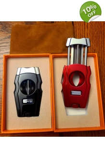 2 in 1 Cigar Cutter