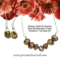 Keshi Pearl Autumn Sterling Neckl..