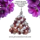 Rhodolite Garnet Blush Pearl Sterling Wire Wrapp..