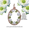 Peridot Pearl Rose gold..