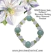 Jade Peridot Moonstone Sterling Wire Wrapped Dia..