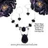 Black Onyx Sterling Cha..