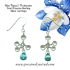 Topaz Blue & Pearl Char..