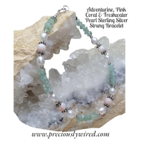 Adventurine, Pink Coral & Freshwa..
