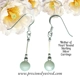 Mother of Pearl Sterling Drop Earrings