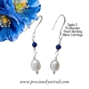 Lapis & White Pearl Ste..