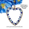 Lapis Chalcedony gold f..